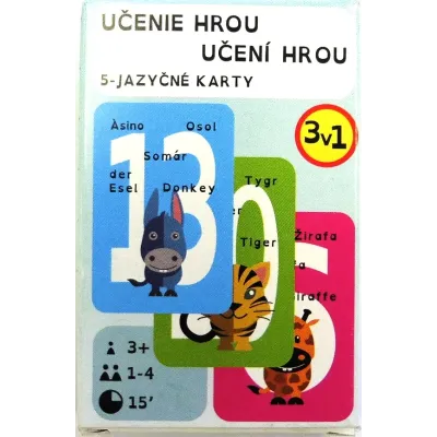 Karty hracie - vedomostné karty 5 jaz.
