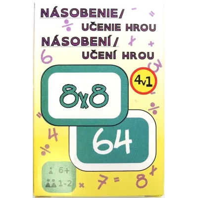 Karty hracie - násobenie