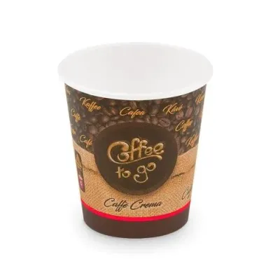 Pohár papierový "Coffee to go " 200ml, S, O 73mm/50ks