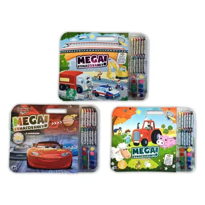 Maľovánky Mega súprava  JM