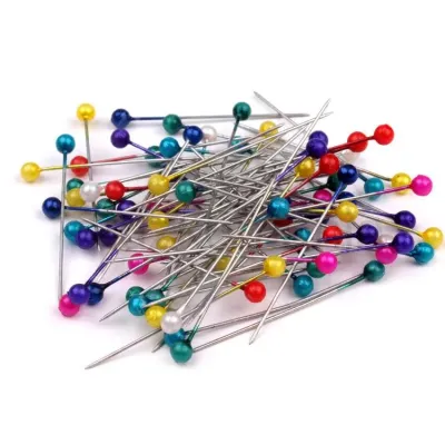 Špendlíky farebné/100 aranžérske