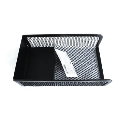 Drôtený Zásobník 2 dielny na samolep blok a spinky čierny Victor