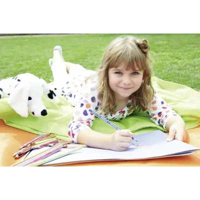 Ceruzka STABILO, tojuholnikovy tvar, trio, červená