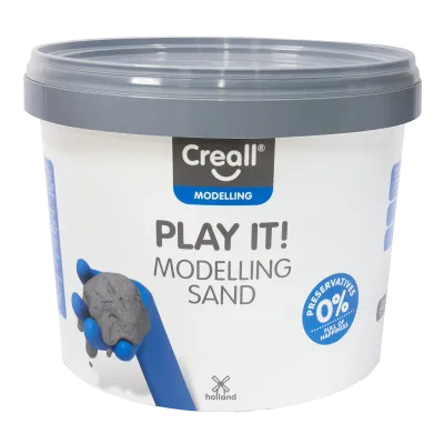 Modelovací piesok Play it CREALL 750 g zelený