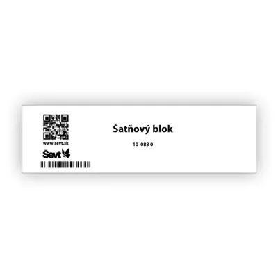 Tlačivo Šatňový blok/100list., 100880