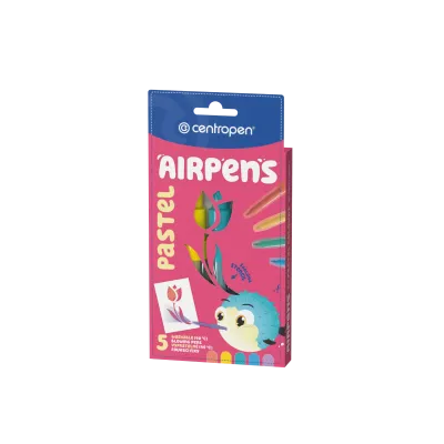 Centropen 1500/ 5 farebné fúkacie fixky PASTEL
