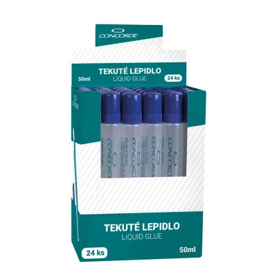 Lepidlo tekuté transparentné CONCORDE 50ml