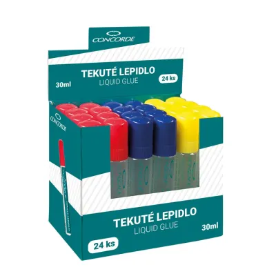 Lepidlo tekuté transparentné CONCORDE 30ml