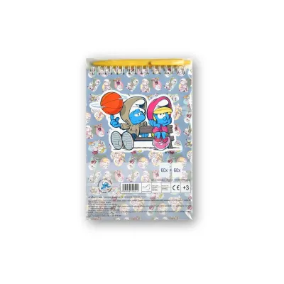 Blok poznámkový H-špirála s perom ŠMOLKOVIA