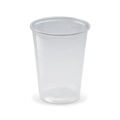 Plastový pohár 0,40l / 50ks priehľadný