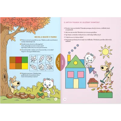 Micka a Maxík pôjdu do školy 1 - JESEŇ