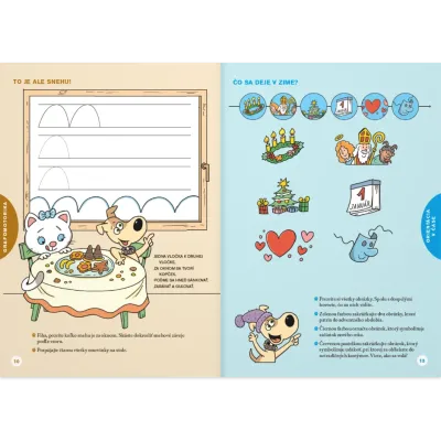 Micka a Maxík pôjdu do školy 2 - ZIMA