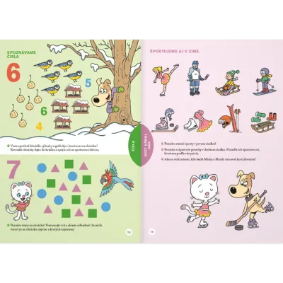 Micka a Maxík pôjdu do školy 2 - ZIMA