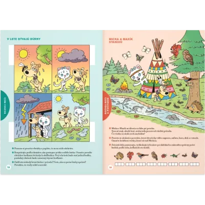 Micka a Maxík pôjdu do školy 4 - LETO
