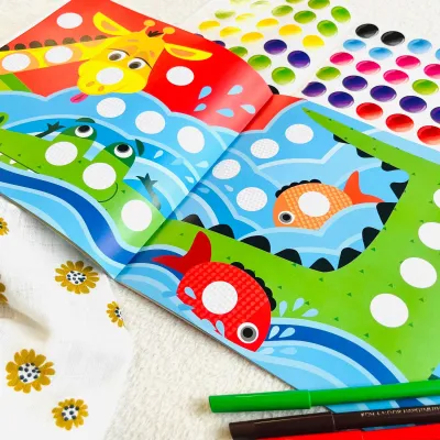 Učíme sa poznávať farby - Zvieratká z divočiny