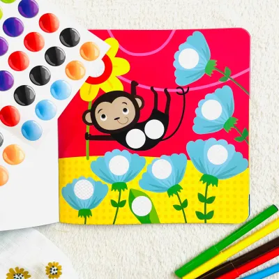 Učíme sa poznávať farby - Zvieratká z divočiny