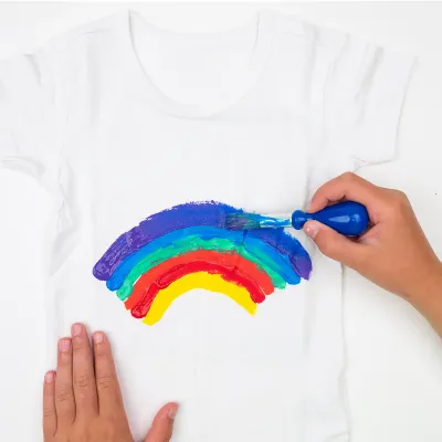 Farby na textil 250ml CREALL modrá