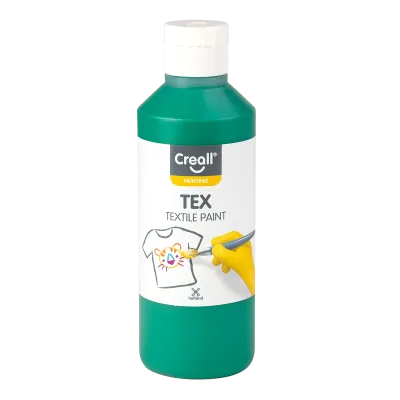 Farby na textil 250ml CREALL zelená