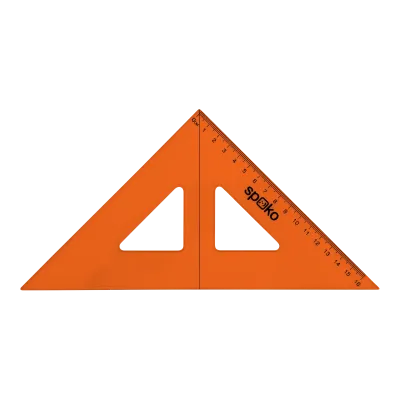 Pravítka súprava 4ks SPOKO mix farieb