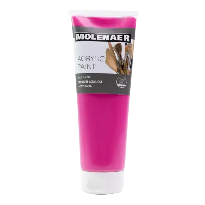 Farby akrylové Molenaer 250 ml magenta