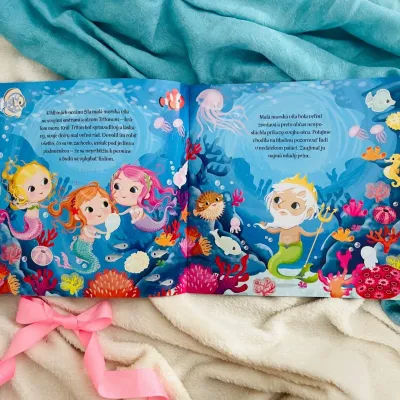 Príbeh s nálepkami - Malá morská víla
