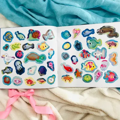 Príbeh s nálepkami - Malá morská víla