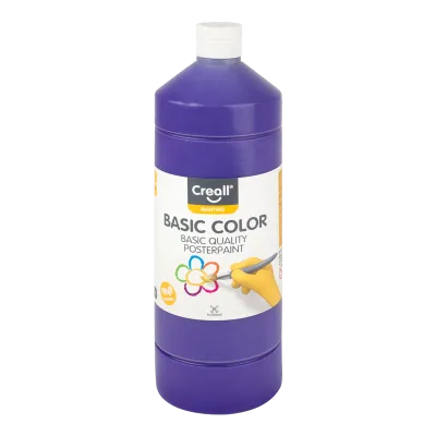 Farby temperové 1000ml CREALL fialová