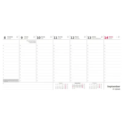 Kalendár stolový 2026 Pracovný kalendár S367