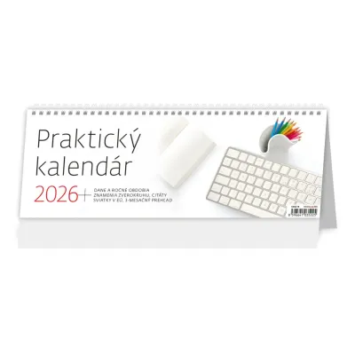 Kalendár stolový 2026 PRAKTICKÝ  S362-26-A