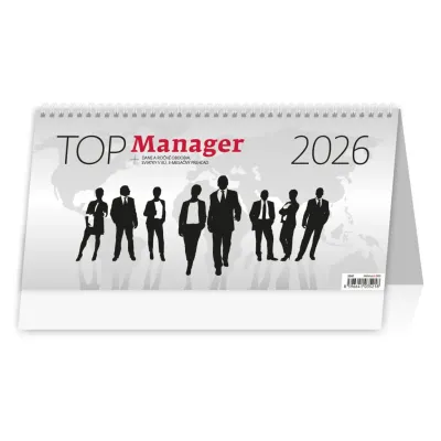Kalendár stolový 2026 TOP Manager  S361
