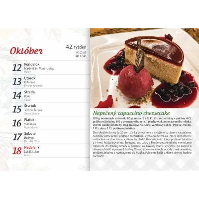 Kalendár nástenný 2026 GAZDINKA  NK-08 PRESS