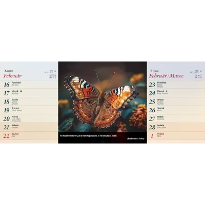 Kalendár stolový 2026 MOTIVAČNÝ SK-14  PRESS