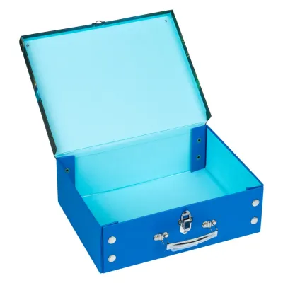 BAAGL Skladací školský kufrík Závodné auto s kovaním