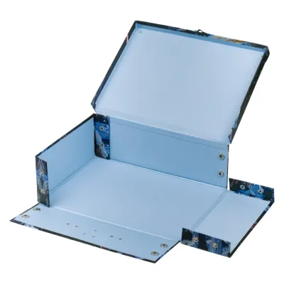 BAAGL Skladací školský kufrík Pixel Space s kovaním