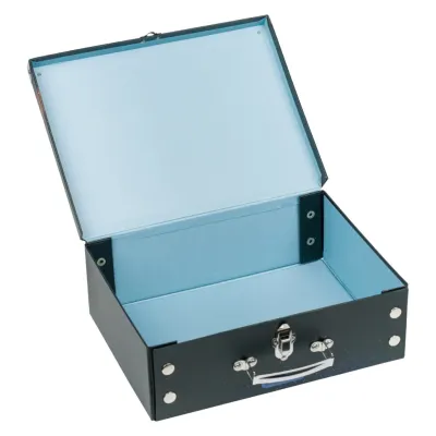 BAAGL Skladací školský kufrík Vesmírna loď s kovaním