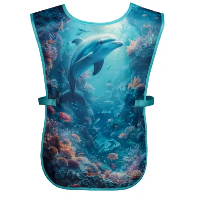 BAAGL Detská zástera Delfín