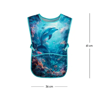 BAAGL Detská zástera Delfín