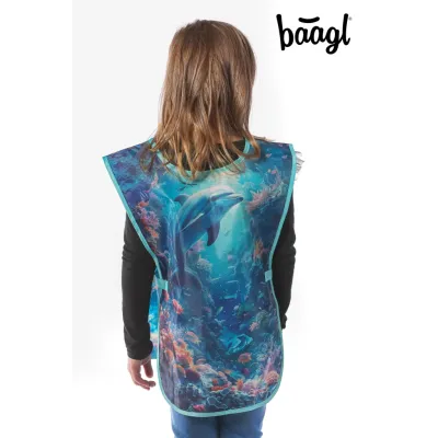 BAAGL Detská zástera Delfín