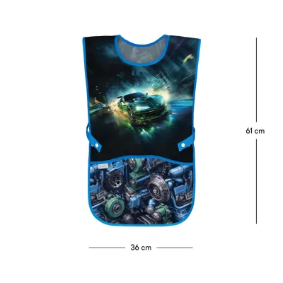 BAAGL Detská zástera Závodné auto