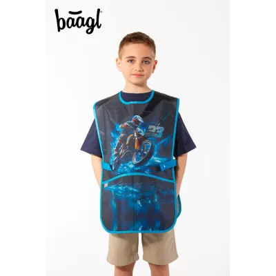 BAAGL Detská zástera Motorka