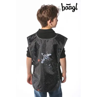 BAAGL Detská zástera Pixel Space