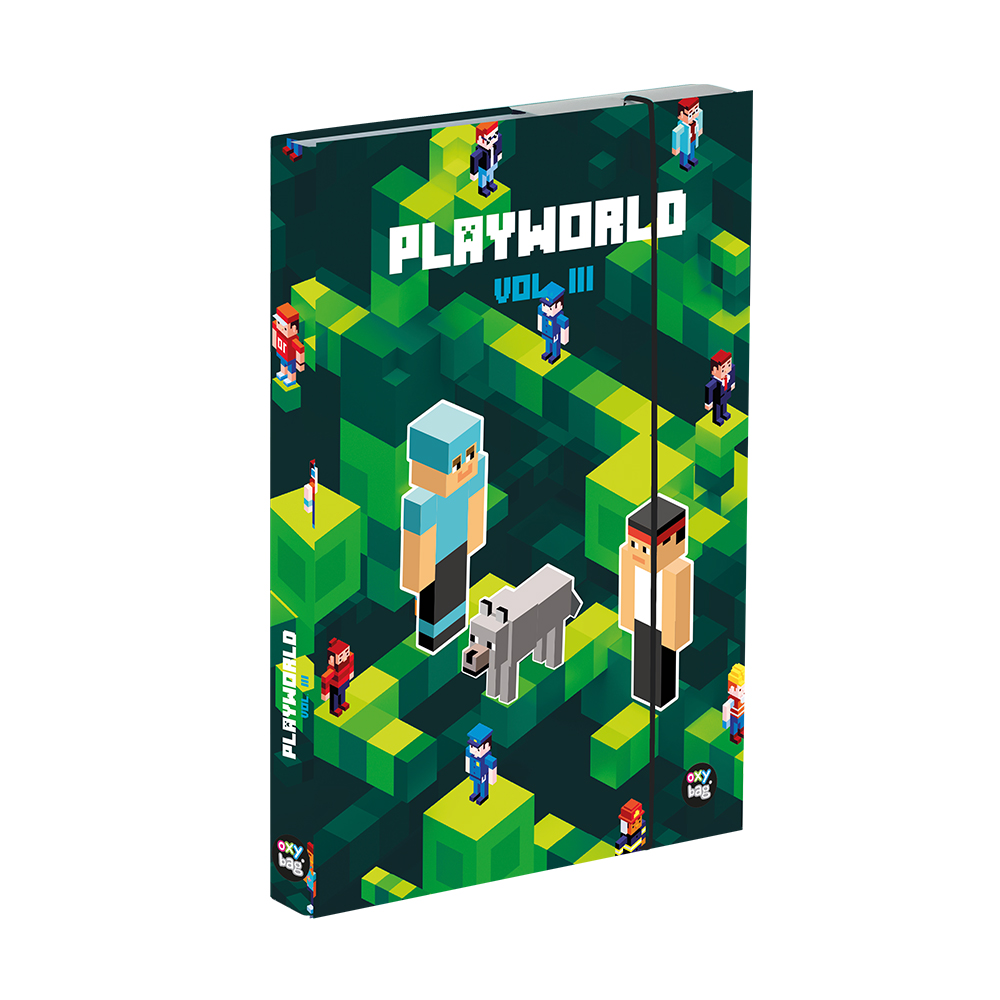 Dosky A4 školské + BOX KARTON  Playworld Vol. III. 8-79224