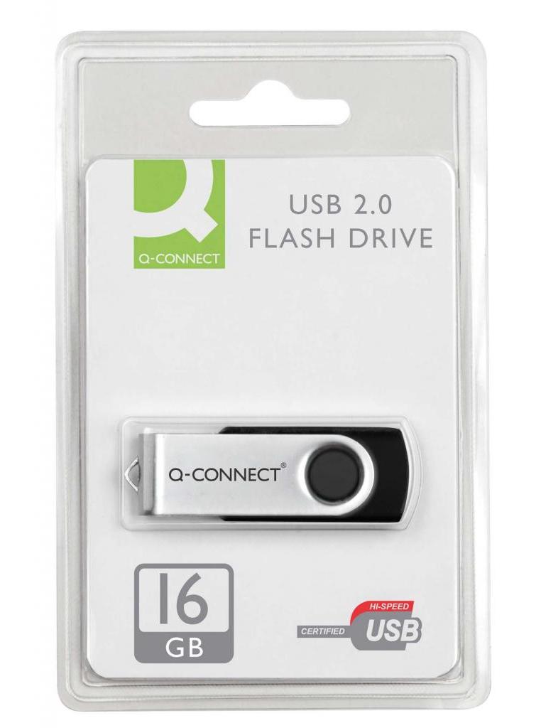 USB kľúč Q-Connect 2,0  16 GB, RP 0,0357 EUR/ks