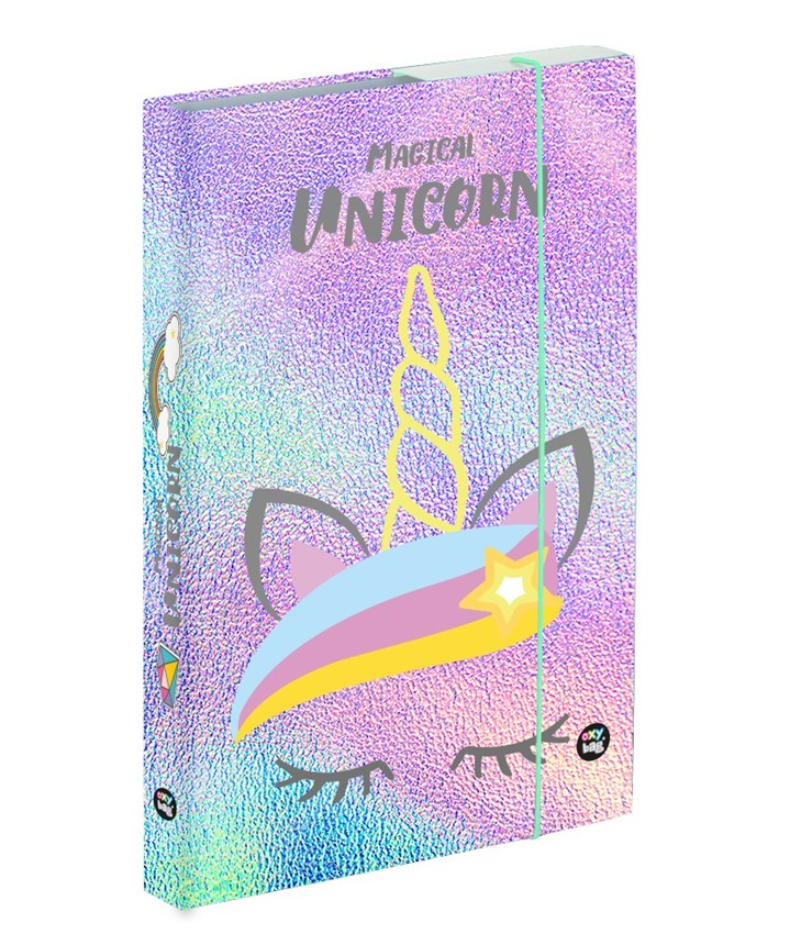 Dosky A5 školské + BOX KARTON Jumbo Unicorn iconic