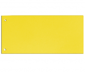 Registračné listy 10.5x24cm/100ks žlté  Briliant