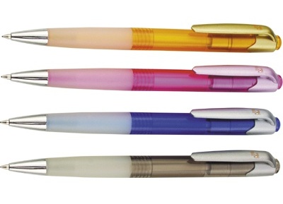 Pero guľôčkové SPOKO 0112  0.7mm transparentné  mix farieb