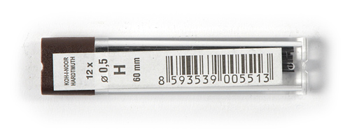 Tuha do ceruzky mechanickej 0,5mm H  4152/12ks  KOH-I-NOOR