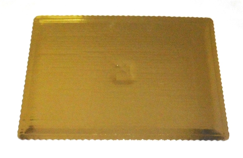 Podložka tortová lepenka zlatá  30x40 cm/5ks
