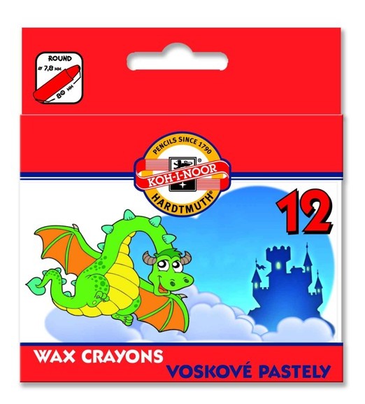Voskovky KOH-I-NOOR 8232/12 farebné ceruzky