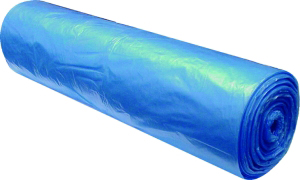 Vrecia PE 70x110cm/25ks, 0,06mm, 120l na odpad modré